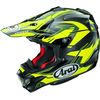 Black/Neon Green/Gray VX-Pro 4 Dazzle Helmet