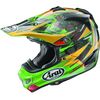 Green/Yellow/Black Multi-Colored VX-Pro 4 Tickle Trophy Girl Helmet