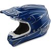 Blue Pinstripe SE4 Helmet