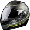 Matte Black/Discern Hi-Vis K1R Helmet