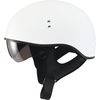Flat White GM65 Naked Half Helmet