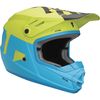 Matte Electric Blue/Lime Youth Sector Level Helmet