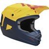 Matte Navy/Yellow Youth Sector Level Helmet