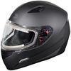 Matte Black Mugello Snow Helmet w/Electric Shield