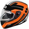 Flo Orange Mugello Maker Snow Helmet w/Electric Shield