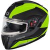 Matte Hi-Vis Atom SV Tarmac  Modular Snow Helmet w/Electric Shield