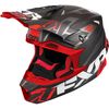 Black/Red Blade Vertical Helmet