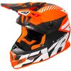 Orange/Black/White Boost CX Prime Helmet