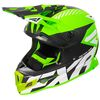 Lime/Black/White Boost CX Prime Helmet