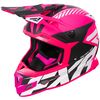 Electric Pink/Black/White Boost CX Prime Helmet