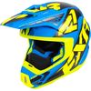 Blue/Hi-Vis/Black Torque Core Helmet