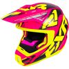 Electric Pink/Hi-Vis/Black Torque Core Helmet