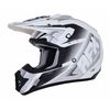 Pearl White/Silver FX-17 Force Helmet