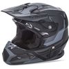 Matte Black/Gray Toxin Helmet