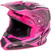 Youth Black/Neon Pink Toxin MIPS Resin Helmet
