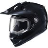 Black DS-X1 Snow Helmet w/Frameless Electric Shield