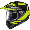 Hi-Viz Neon/Black DS-X1 Lander MC-3H Snow Helmet