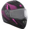 Matte Black/Pink Tranz RSV Recharge Modular Snow Helmet