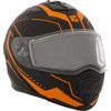 Matte Black/Orange Tranz 1.5 RSV Vision Modular Snow Helmet w/Electric Shield