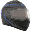 Matte Black/Gray/Blue Tranz 1.5 RSV Scorpion Modular Snow Helmet w/Electric Shield