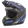 Black/Blue MX46 Uncle Helmet
