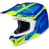 Blue/Hi-Viz Green CL-X7 Bator MC-3H Helmet