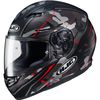 Semi-Flat Gray/Black/Red CS-R3 Songtan MC-1SF Helmet