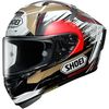 Black/Gold/White X-Fourteen Marquez Motegi 2 TC-1 Helmet