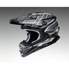 Gray/Black/White VFX-EVO Glaive TC-5 Helmet
