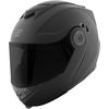 Matte Black Solid Speed SS1710 Modular Helmet