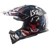 Youth Black/White/Red Fast V2 Mini Beast Helmet