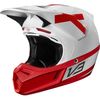 White/Red V3 Preest Limited Edition Helmet