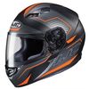 Semi-Flat Black/Gray/Orange CS-R3 Trion MC-6HSF Helmet