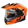 Gloss Orange/White EXO-CX950 Focus Snow Helmet w/Electric Shield