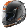 Matte Black/Orange/Silver Frost Vector-2 Blaze Helmet