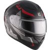 Black/Gray/Red Flex RSV Hero Modular Snow Helmet