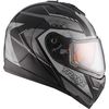 Matte Black/Gray Tranz 1.5 RSV Martz Modular Snow Helmet