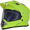 Matte Neon Yellow  FX-39 Dual Sport Series 2 Helmet