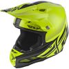 Hi-Vis Yellow/Black F2 Carbon MIPS Shield Helmet