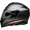 Dark Silver Solaris Modular Snow Helmet w/Electric Shield 