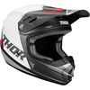 Youth Charcoal/White Sector Blade Helmet