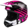 Pink/Black/White Kinetic Thrive Helmet