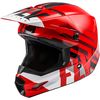 Red/White/Black Kinetic Thrive Helmet