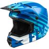 Blue/White Kinetic Thrive Helmet
