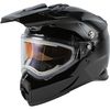 Black AT21S Helmet w/Electric Shield
