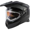 Matte Black AT21S Helmet w/Electric Shield