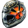 Black/Orange Corsair-X Dani Samurai-2 Helmet