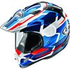 White/Blue XD4 Depart Helmet