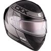 Gray/Black Flex RSV Airtik Modular Snow Helmet w/Dual Lens Shield