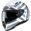 White/Gray i70 Watu MC10 Helmet